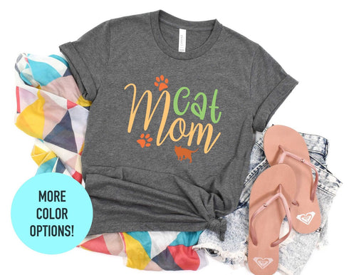 Cat Mom T-shirt, Funny Cat Shirt, Cat Mom Gift, Cat Lover Tee, Sarcastic Shirt, Cute Sassy Shirts, Funny Animal Tee, Cat Mama Shirt